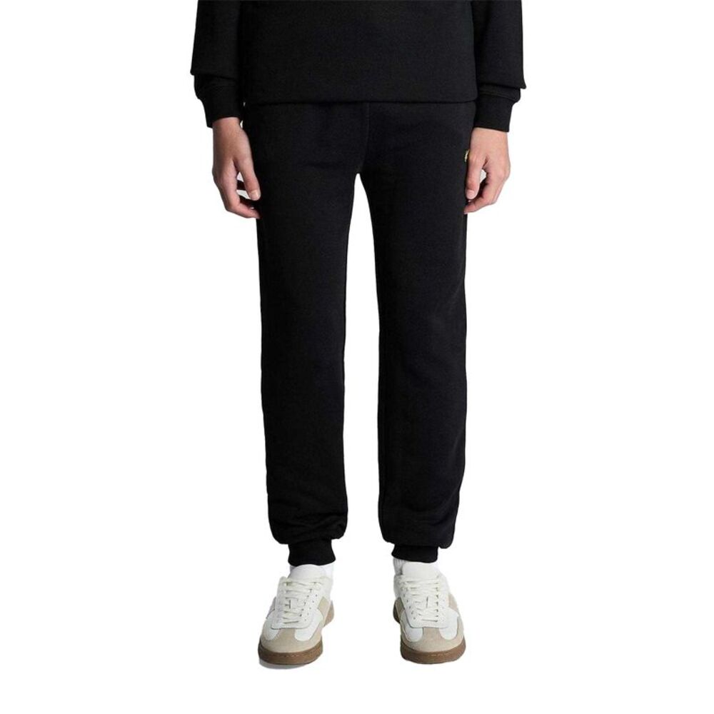 Lyle & Scott Childrens/Kids Fleece Joggers / Black